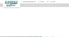 Desktop Screenshot of carpetcleaningexcellent.com